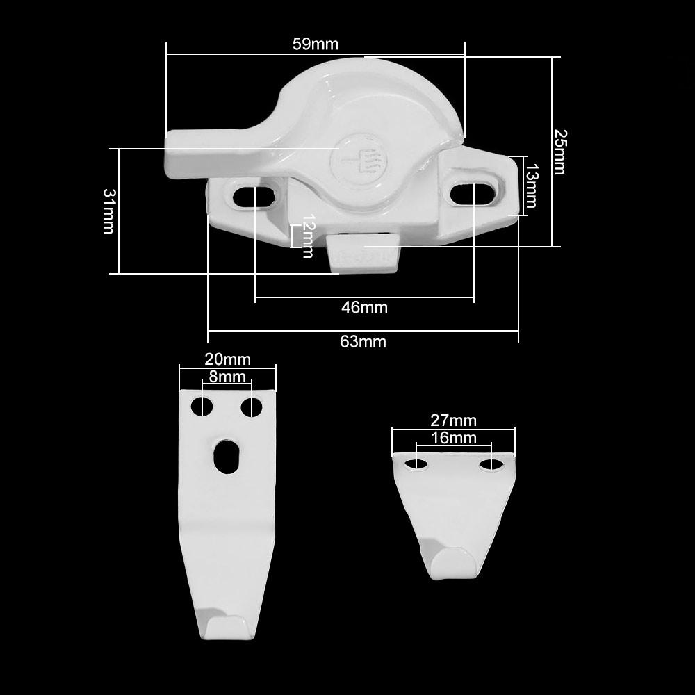 Hardware Legering Raamslot Hog - Furniture Hardware Fitting recensie en prijs